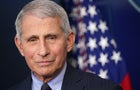 Dr. Anthony Fauci, then director of the National Institute of Allergy and Infectious Diseases, looks on during the daily briefing in the Brady Briefing Room of the White House in Washington on January 21, 2021. 