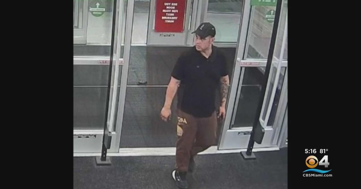 Hialeah Law enforcement lookup for male who allegedly made hundreds off shoes from Burlington