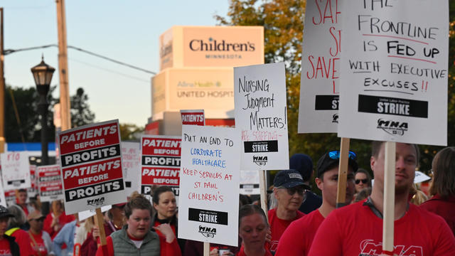 Minnesota nurses vote to strike for 2nd time this year