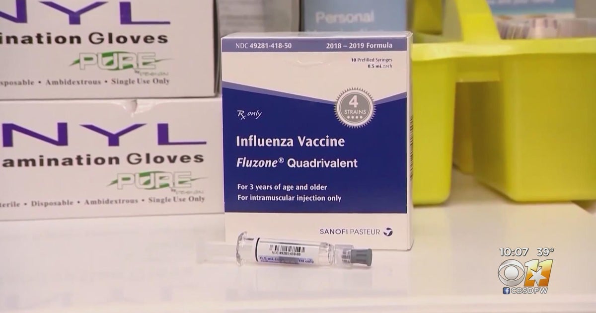 Flu cases are on the rise in North Texas - CBS Texas