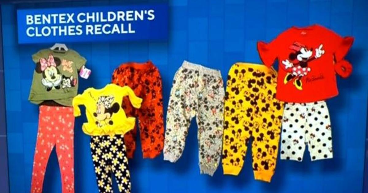 Children’s clothes from popular retailers recalled over lead poisoning risk