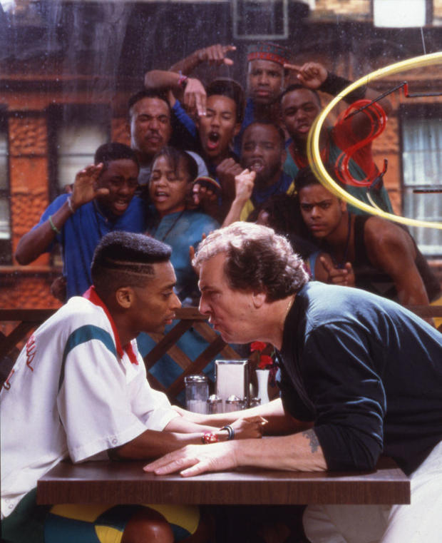 Lee, Aiello, & Others In 'Do The Right Thing' 