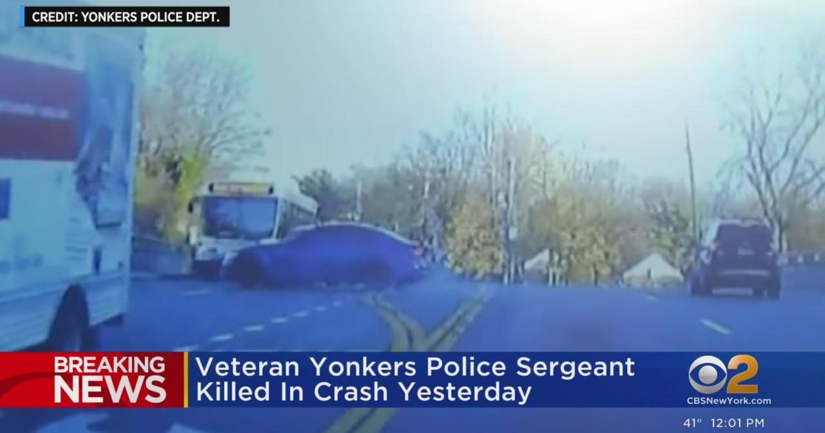 Video shows moment teen lost control, crashed into Yonkers sergeant's