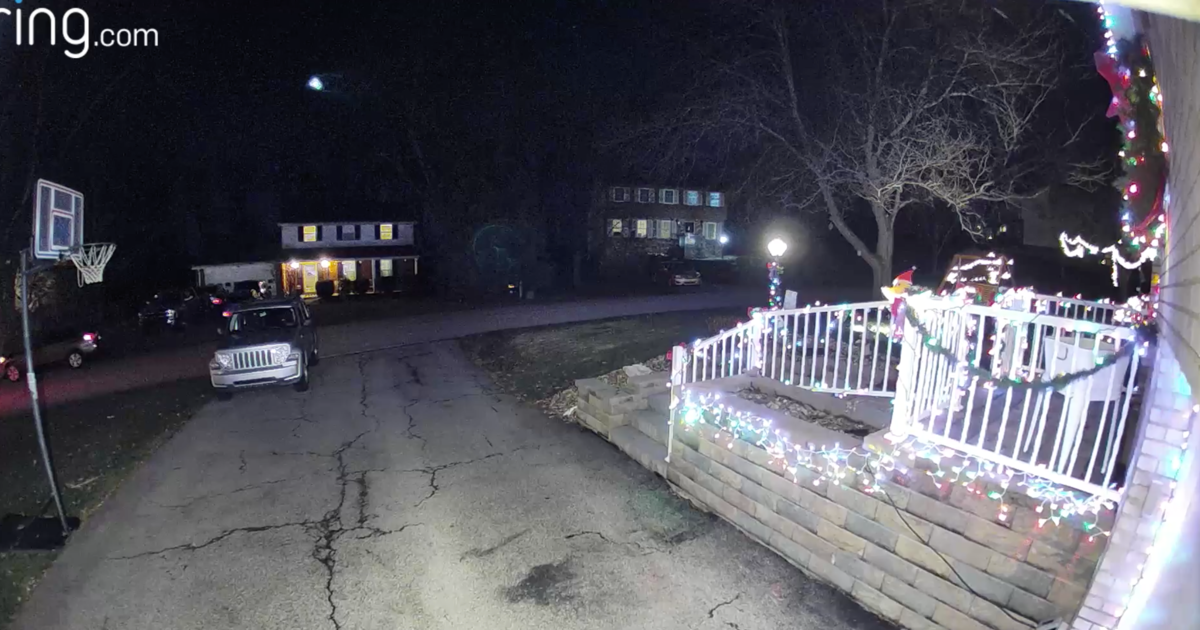 WATCH: Meteor lights up the night sky in western Pennsylvania