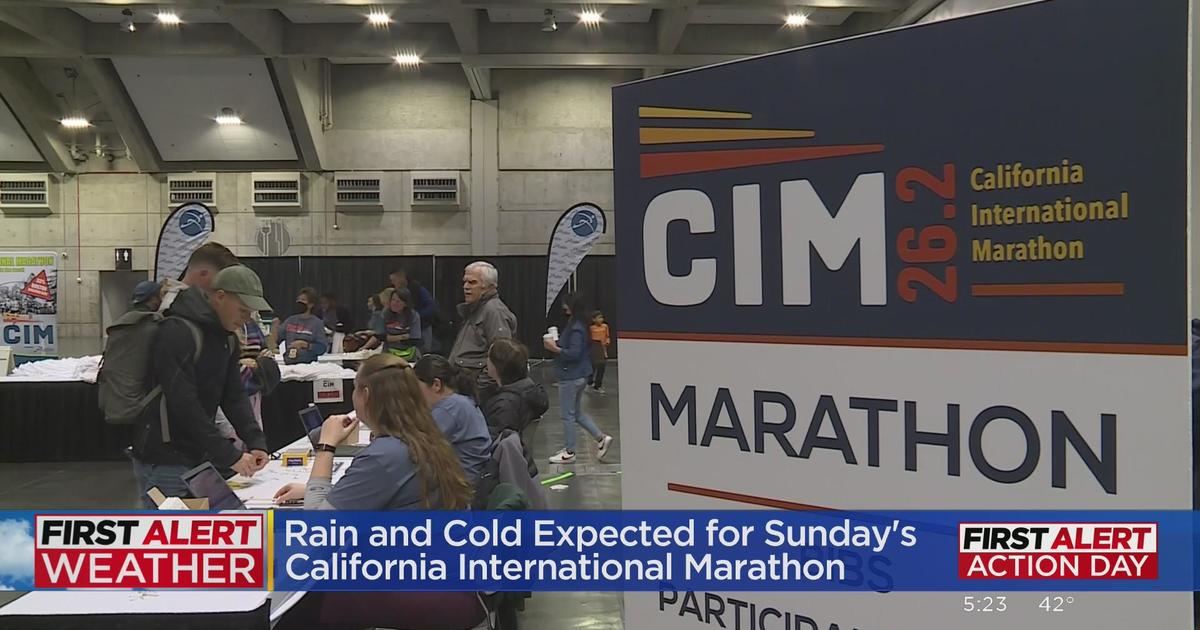 Rain expected to for Sunday's California International Marathon CBS