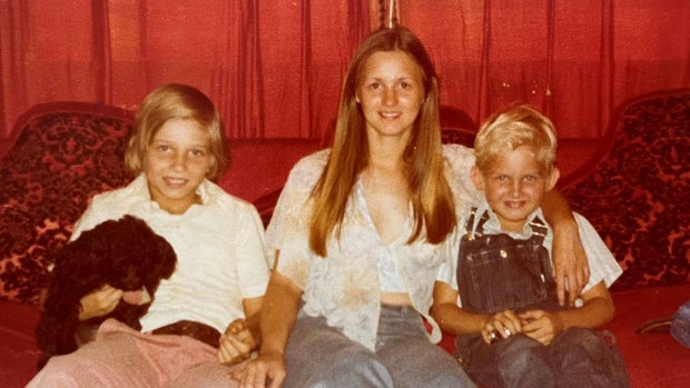 Linda Slaten with her sons
