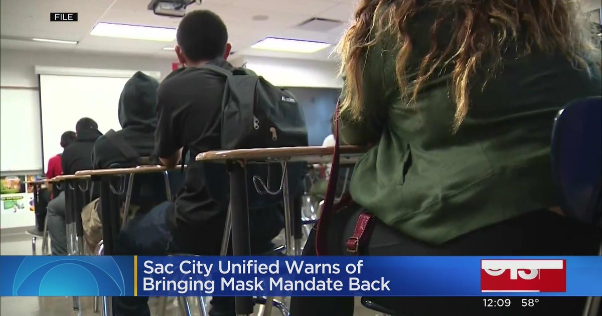 Masks could be reinstated at Sacramento schools CBS Sacramento