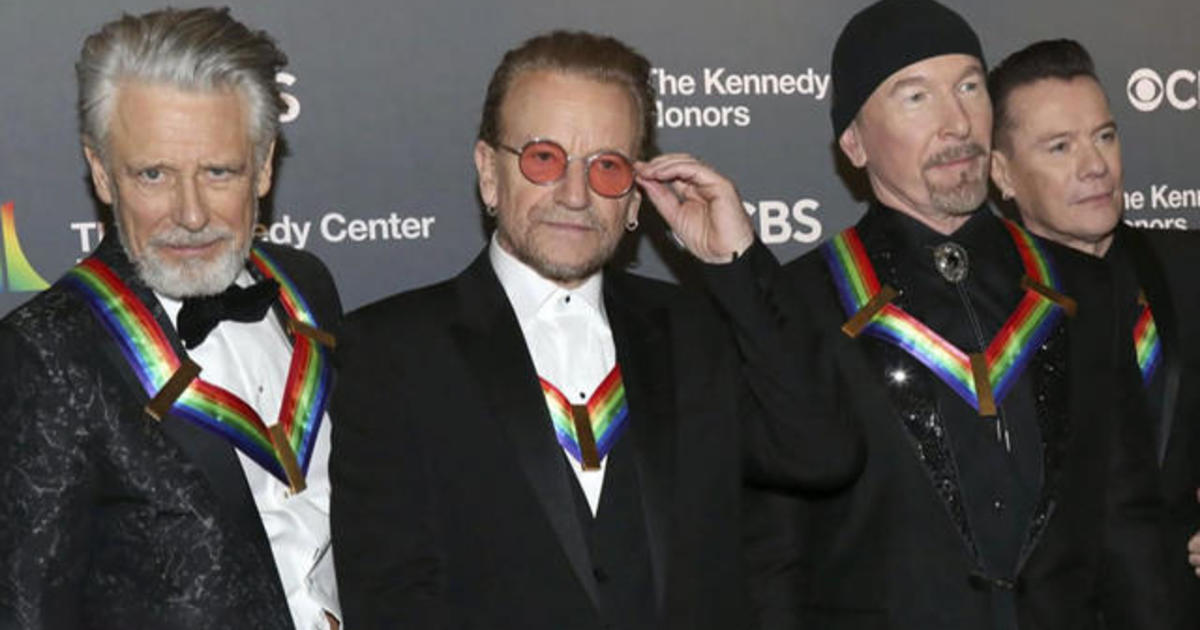Kennedy Center honors U2, George Clooney, Gladys Knight in star-studded event