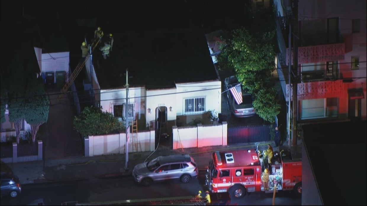 Victim died prior to Hollywood bungalow fire; LAPD investigating ...