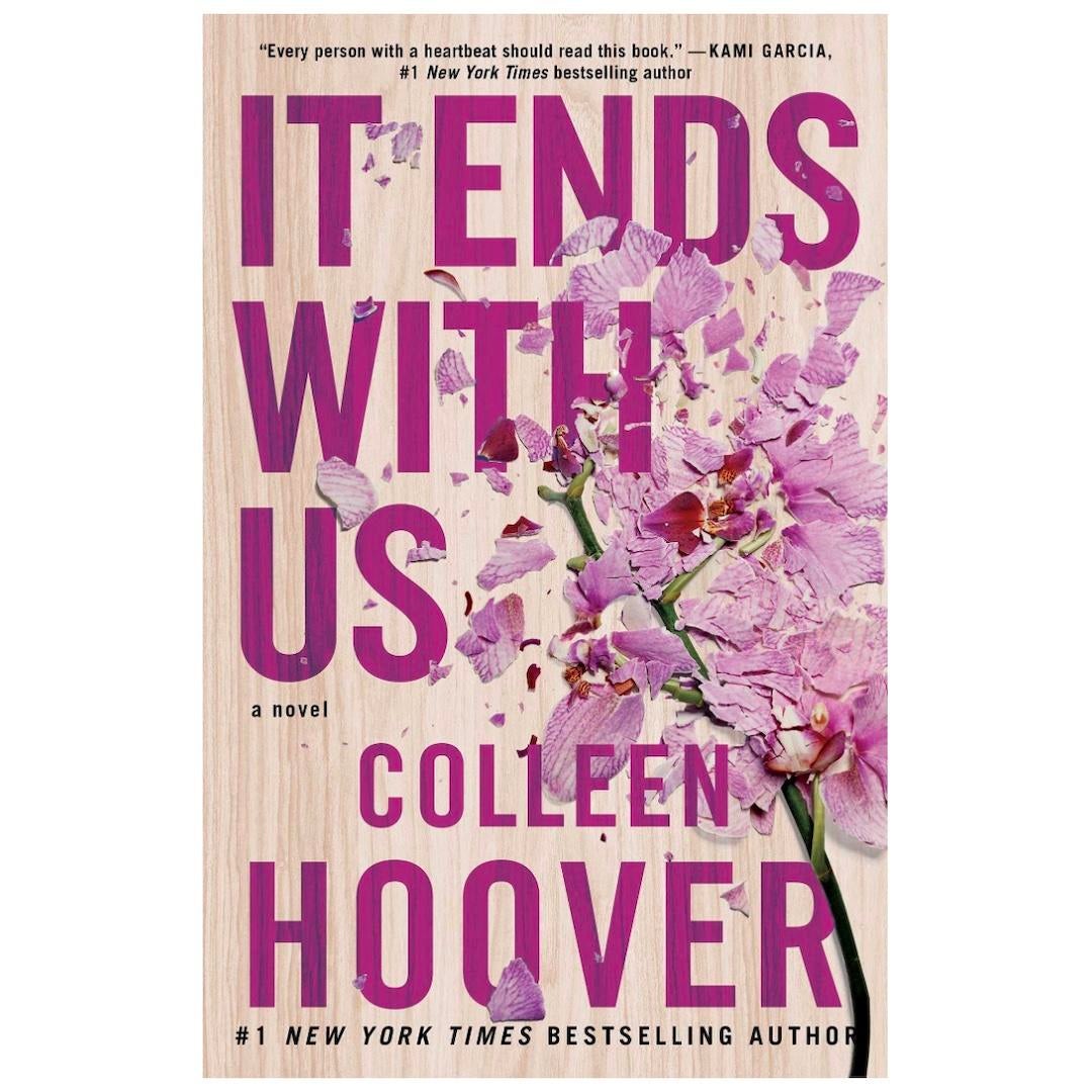 It Ends with Us by Colleen Hoover 