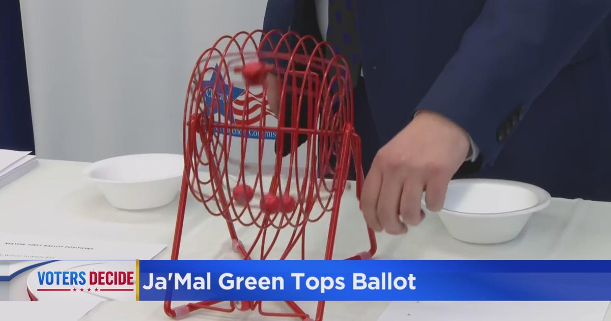 Placement lottery takes place for Chicago mayoral ballot CBS Chicago