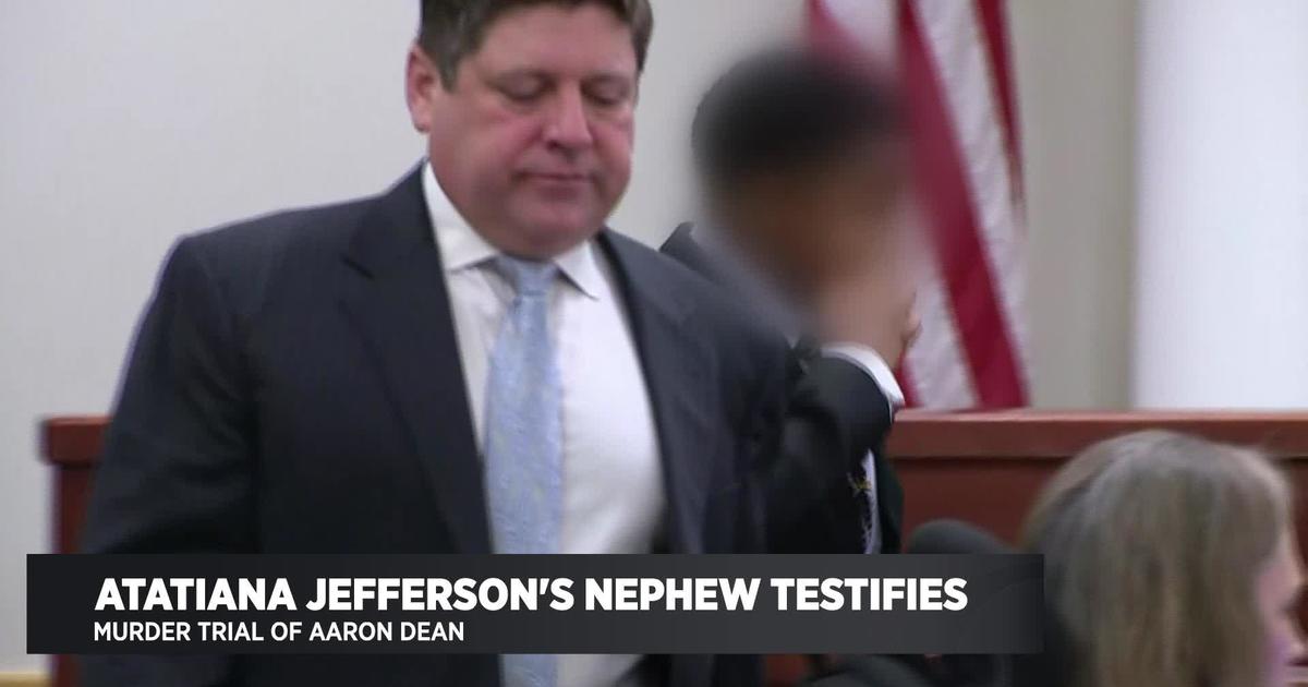 Atatiana Jeffersons Nephew Testifies In Aaron Dean Murder Trial Cbs Dfw
