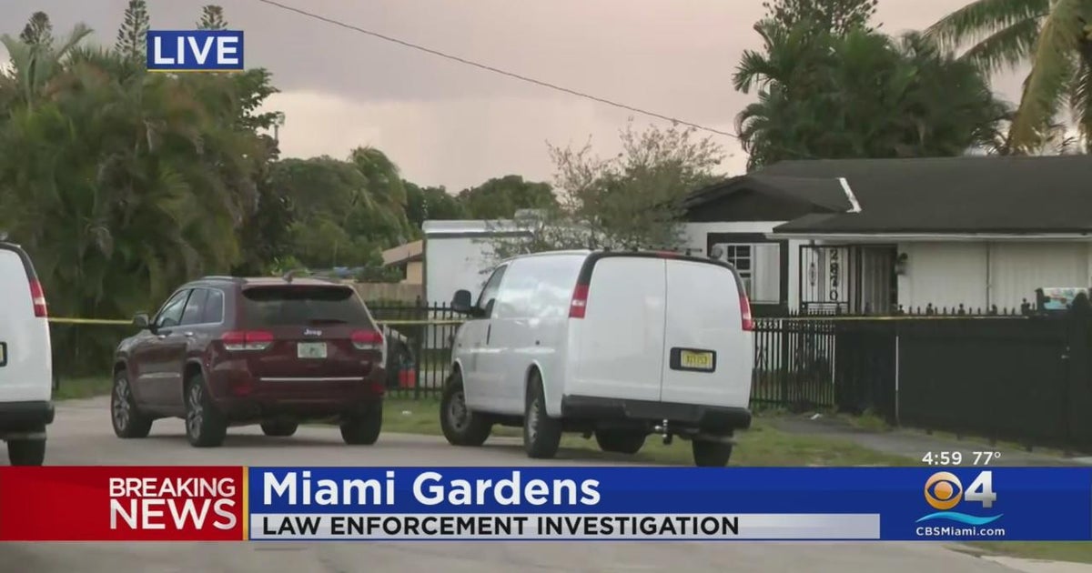 Death investigation underway in Miami Gardens - CBS Miami