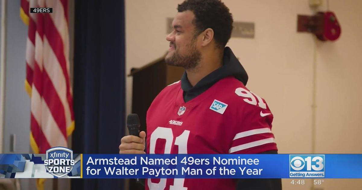 Arik Armstead the 49ers' nominee for Walter Payton NFL Man of the