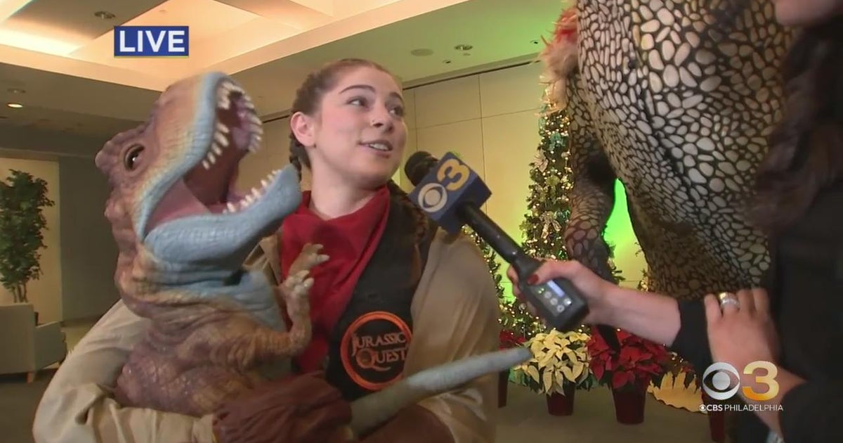 "Jurassic Quest" lets you see dinosaurs up close CBS Philadelphia
