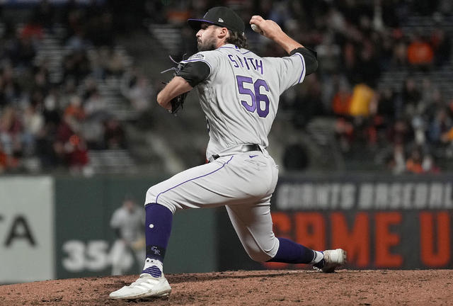 Colorado Rockies' call-up RHP Chad Smith for his MLB debut, Sports