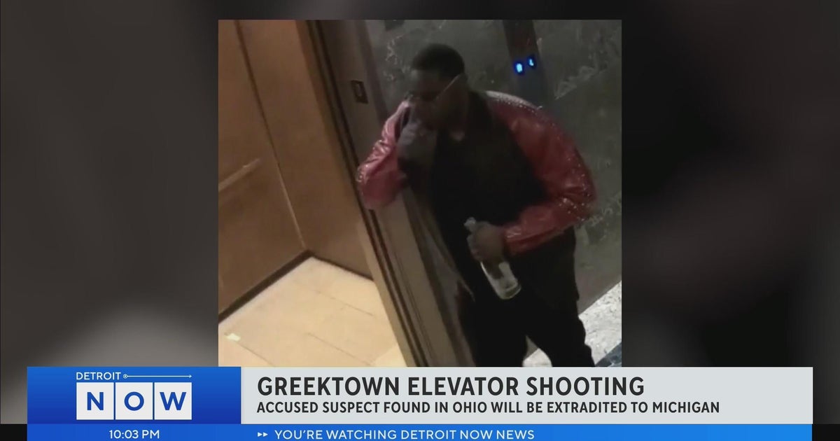 Man arrested taken into custody for deadly Greektown elevator shooting CBS Detroit