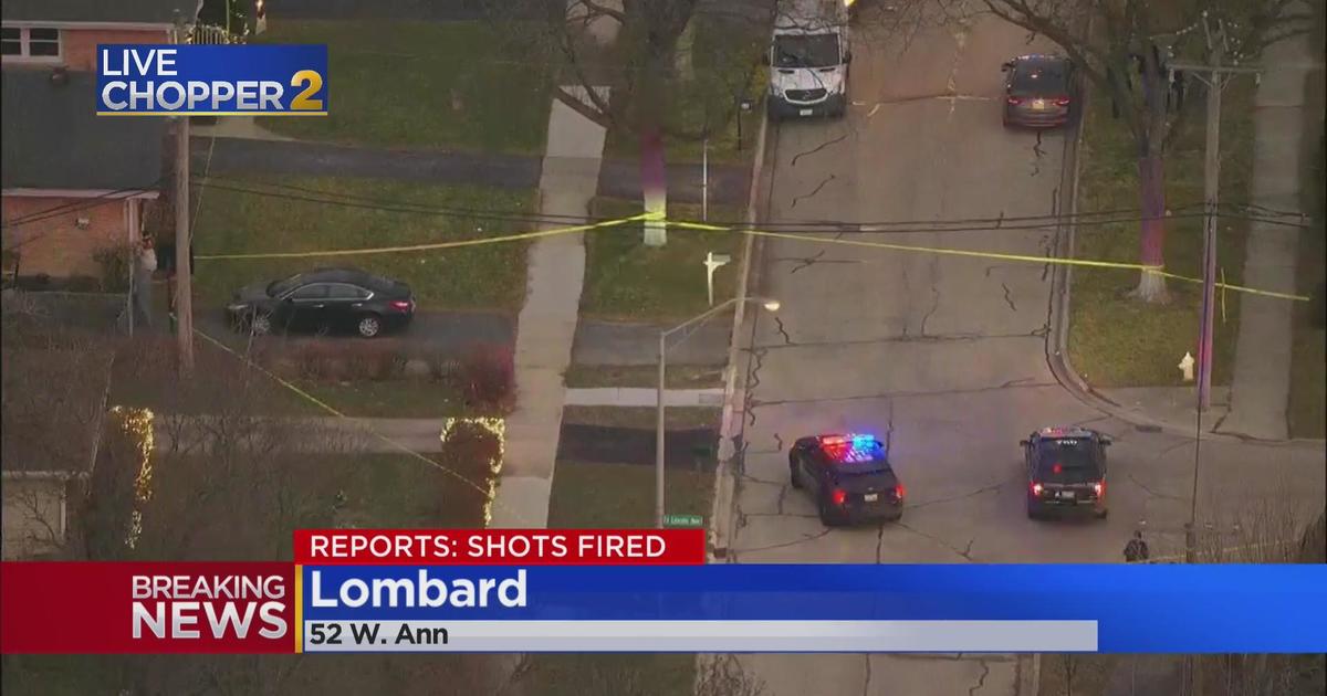 Police officer reportedly shot in Lombard CBS Chicago