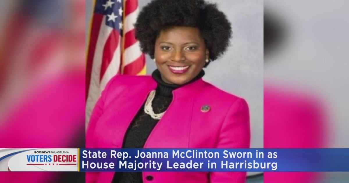 Joanna McClinton Pa.'s 1st woman House Majority Leader CBS Philadelphia