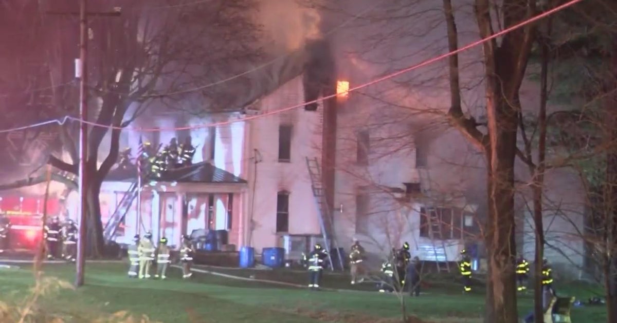 3 people dead after house fire in Schuylkill County - CBS Philadelphia
