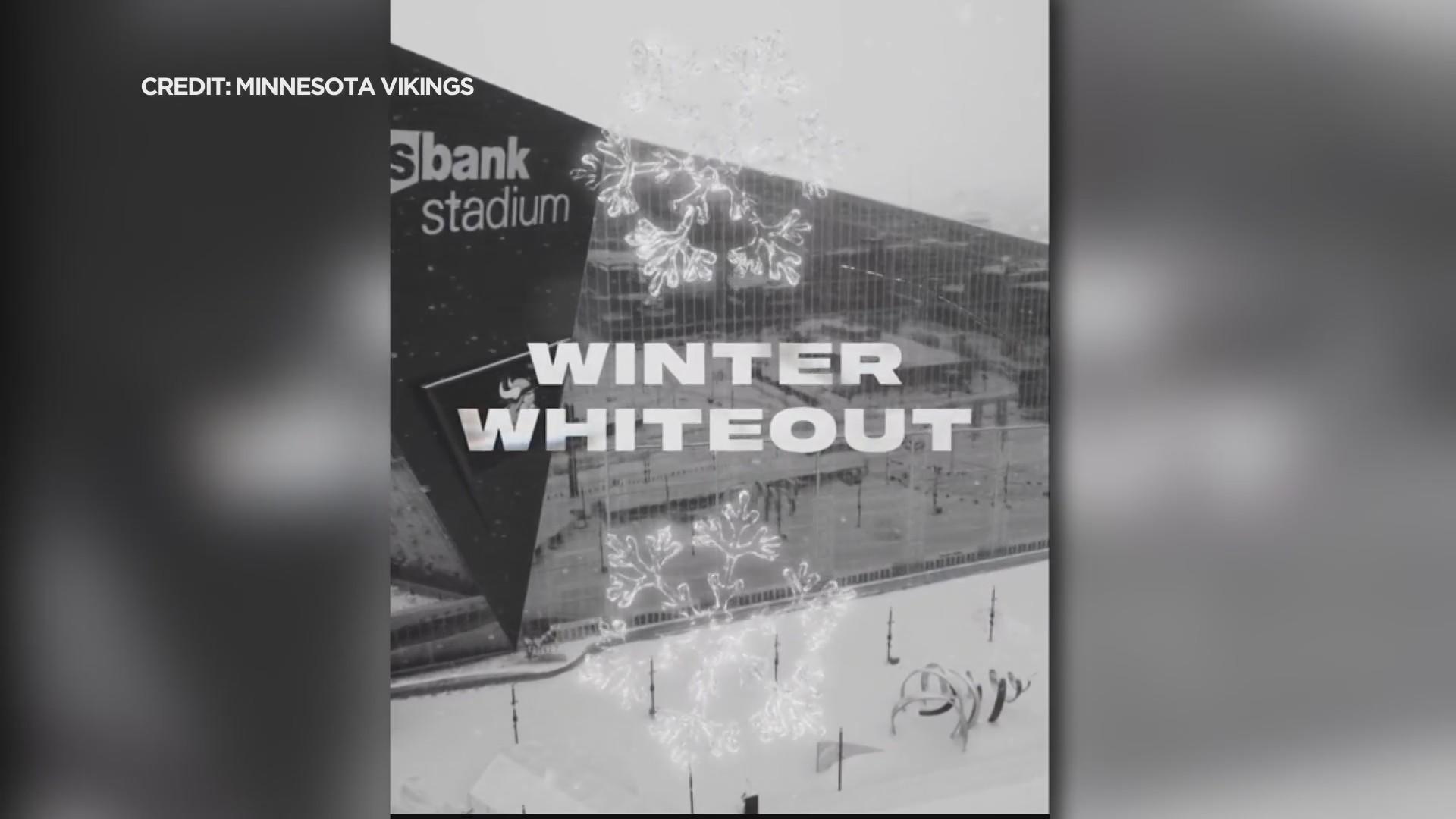 Vikings call for winter whiteout at Christmas Eve game vs. Giants - CBS  Minnesota