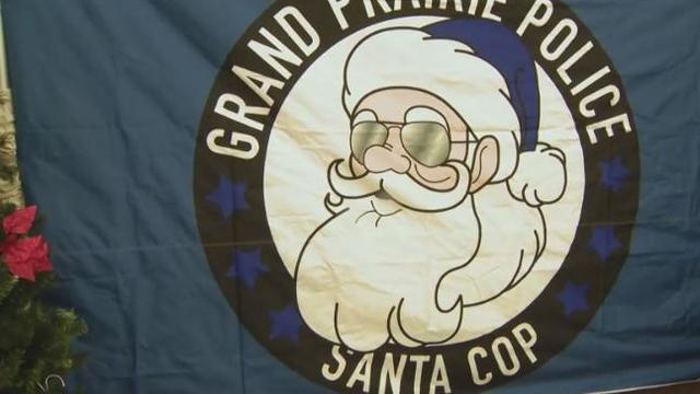Over 2,000 kids sent home with gifts after Grand Prairie's annual Santa Cop event 