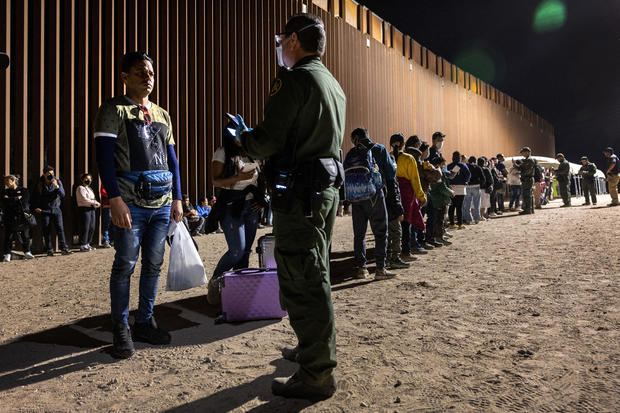 Migrant Border Crossings Into The U.S. Surge To New Record High 
