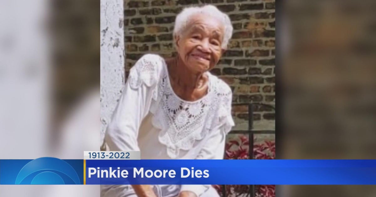 Bronzeville resident Pinkie Moore passes away at 109 CBS Chicago