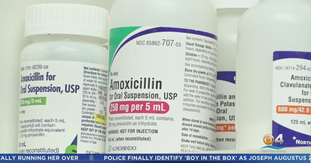 Kids' Medication Shortage In South Florida - CBS Miami