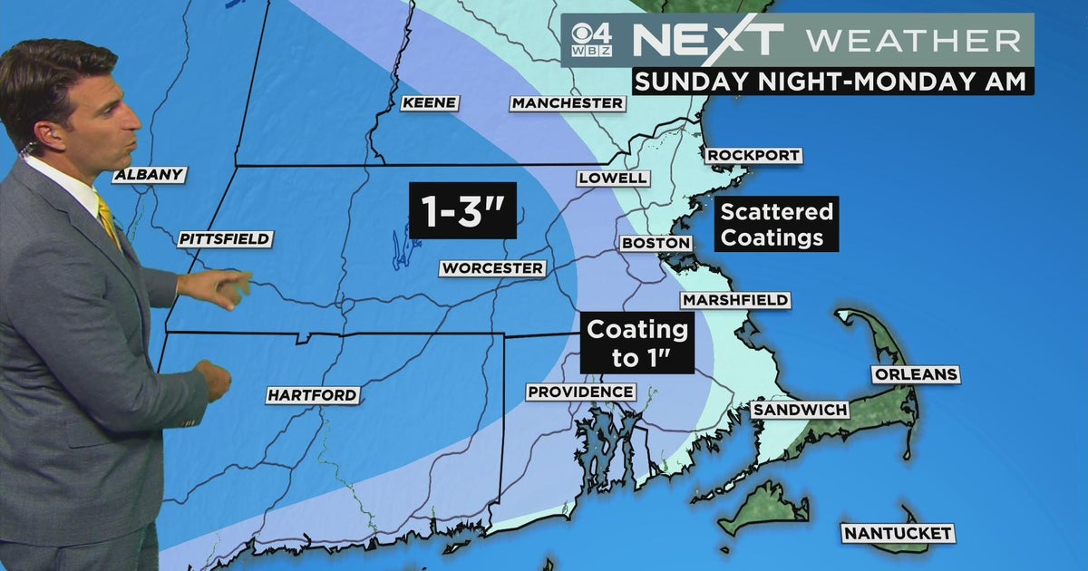 Next Weather: WBZ Forecast - CBS Boston