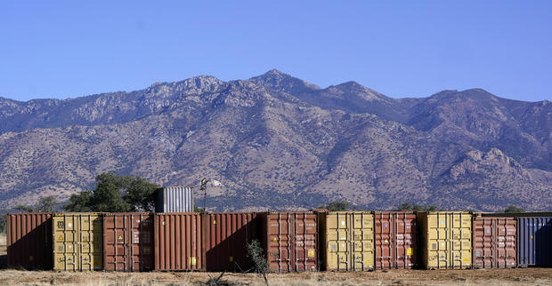Border Wall Shipping Containers 