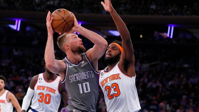 Kings Knicks Basketball 