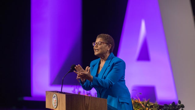 Karen Bass Inaugurated As Mayor Of Los Angeles 