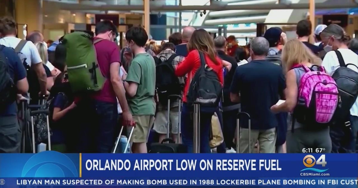 Orlando airport said terrible climate delayed delivery of reserve jet fuel