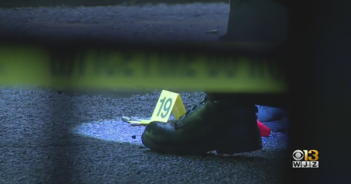 Chilling video footage shows deadly Northeast Baltimore shooting CBS