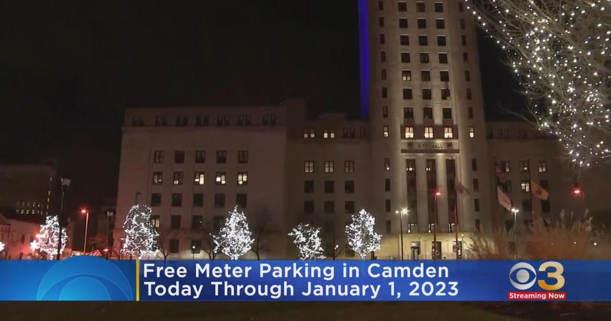 Free meter parking in Camden through January 2023 CBS Philadelphia