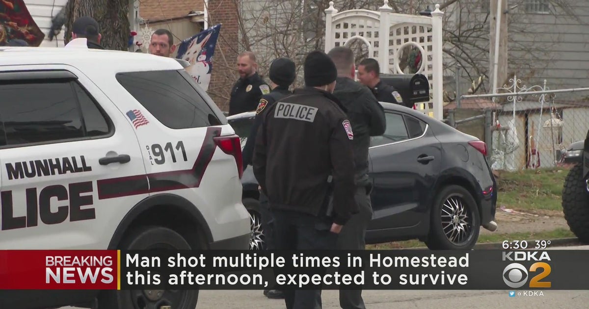 1 man transported to hospital after shooting in Homestead - CBS Pittsburgh