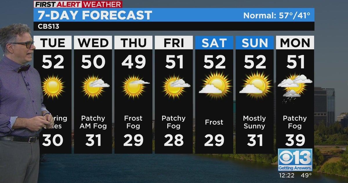 Tuesday afternoon forecast - Dec. 13, 2022