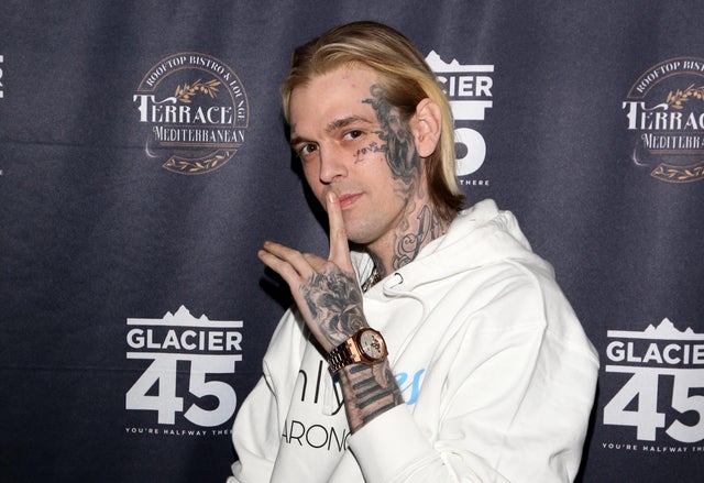 Aaron Carter Performs At Larry Flynt's Hustler Club 