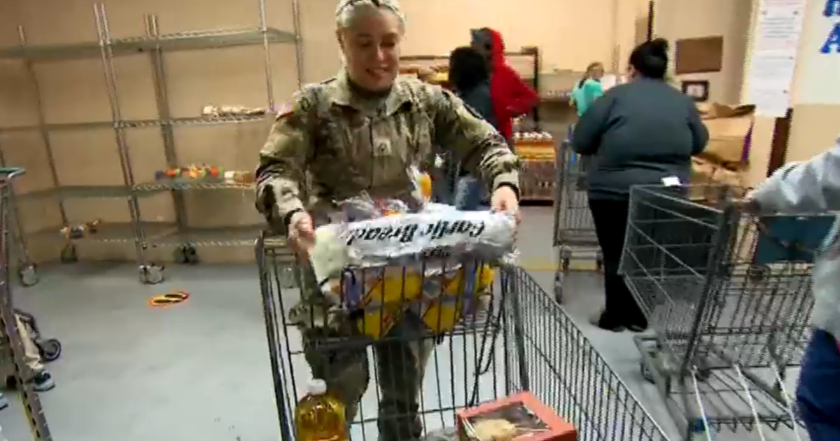 Military families increasingly relying on food banks