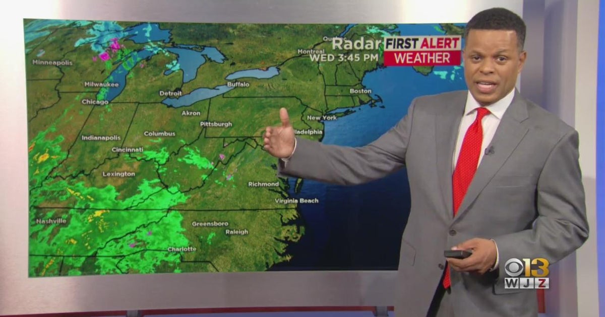 Derek Beasley Weather Tease CBS Baltimore