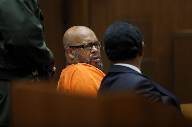 Marion "Suge" Knight in court 