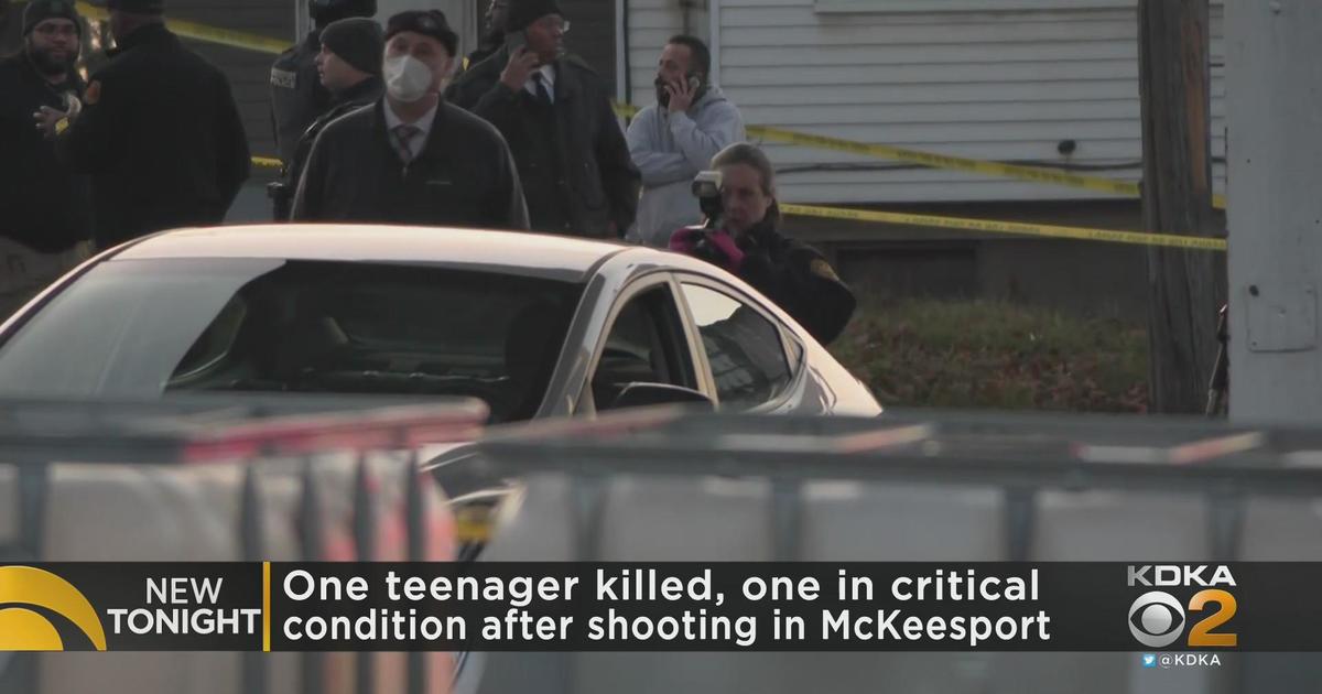 1 Juvenile Killed, Another Injured In Shooting In McKeesport - CBS ...