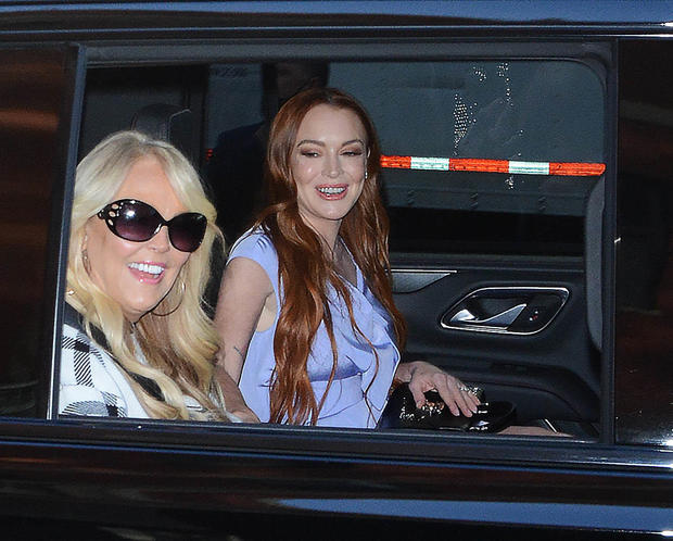Dina Lohan and Lindsay Lohan 