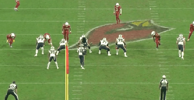 Incomplete jump ball to Agholor 