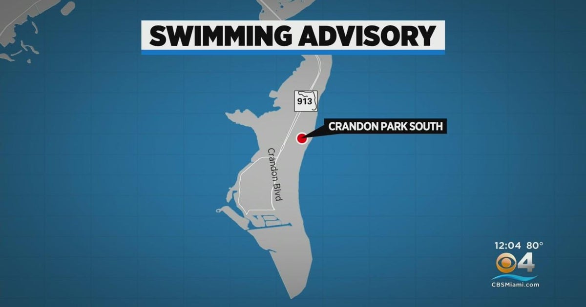 Swim Advisory for Crandon Park South