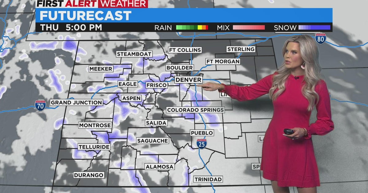 Quick Round Of Mountain Snow, Cold Continues - CBS Colorado