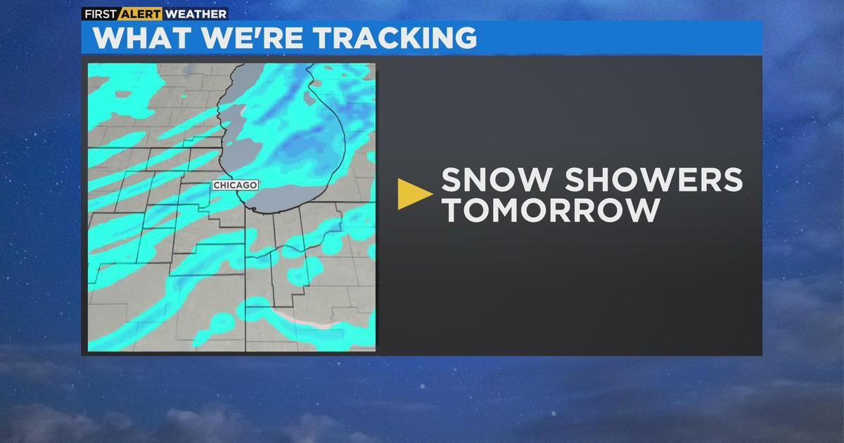 Chicago First Alert Weather: Snow Showers Friday - CBS Chicago