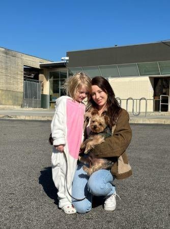 Stolen dog, Ted, reunited with Hollywood family ahead of holidays - CBS ...