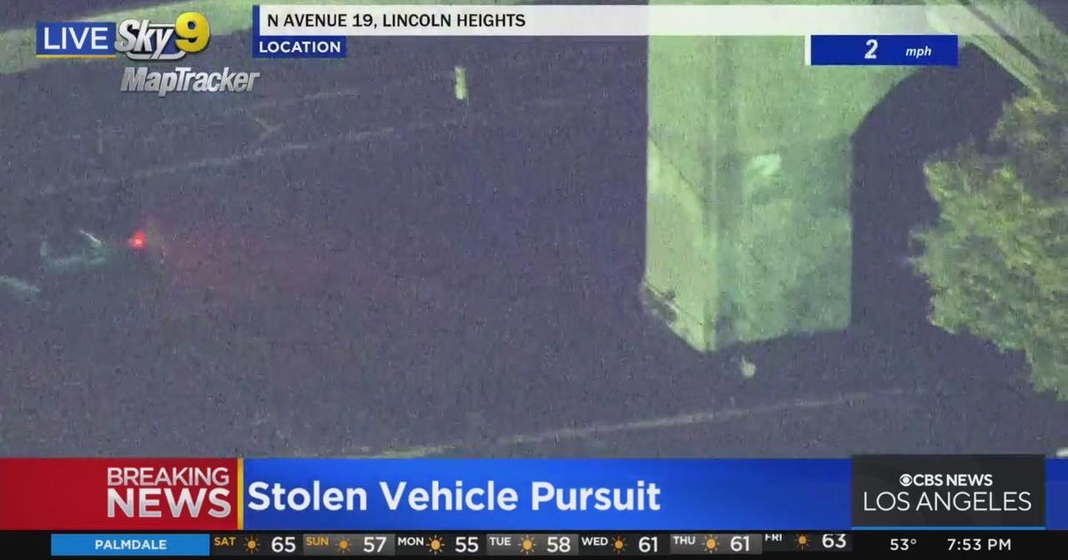 Suspect jumps out of moving vehicle and flees under 110 Freeway ...